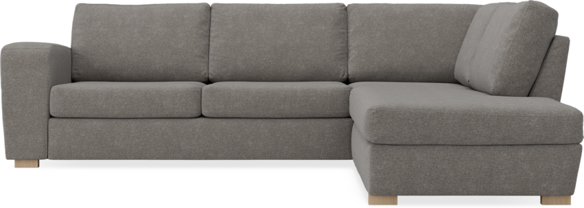 Friday - 2,5-sits soffa med divan höger - Grå