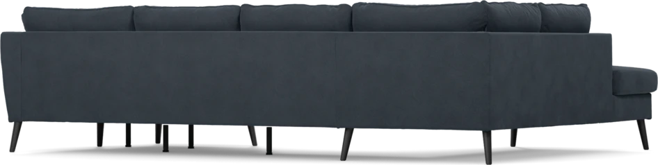 County - 3-sits soffa med divan vänster och schäslong höger - Blå