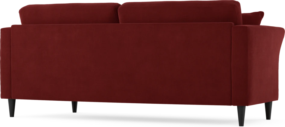 Eden - 2,5-sits soffa svängd - Röd