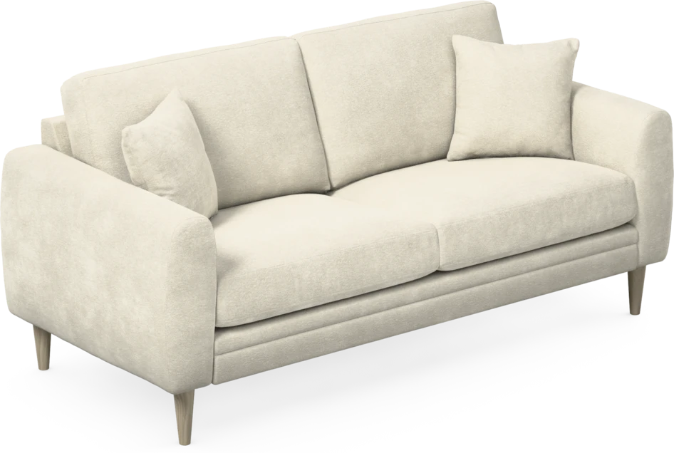Eden - 2,5-sits soffa - Vit