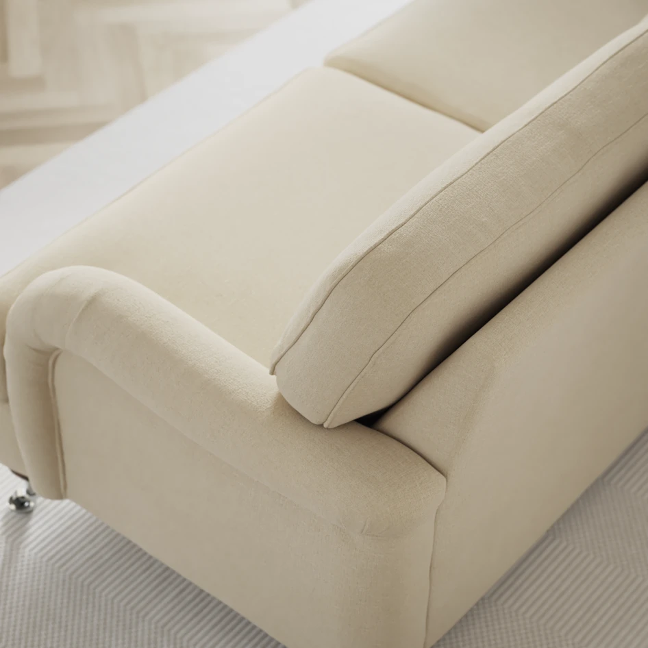 Oxford - 3-sits soffa svängd - Beige