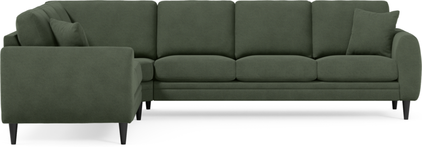 Eden - Hörnsoffa, 2+3-sits - Grön