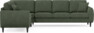 Eden - Hörnsoffa, 2+3-sits - Grön