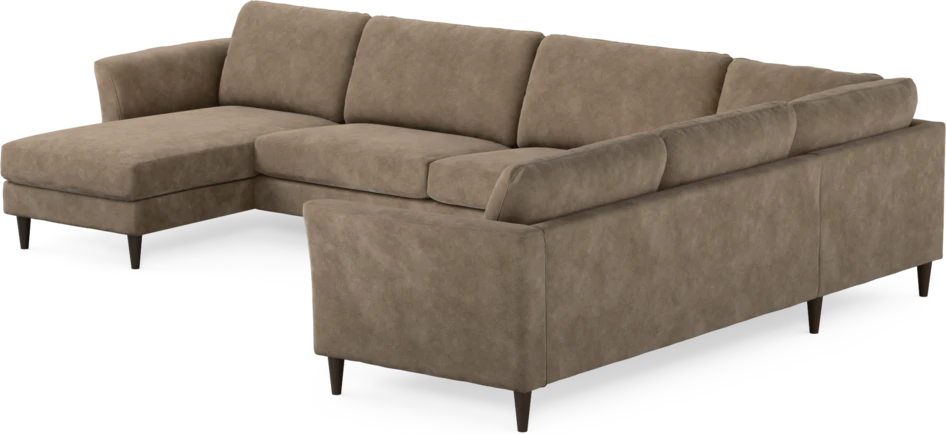 Bridge - Hörnsoffa, 3+2-sits med schäslong vänster - Beige