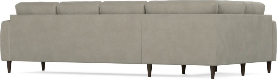 Eden - Hörnsoffa, 1+3-sits - Brun