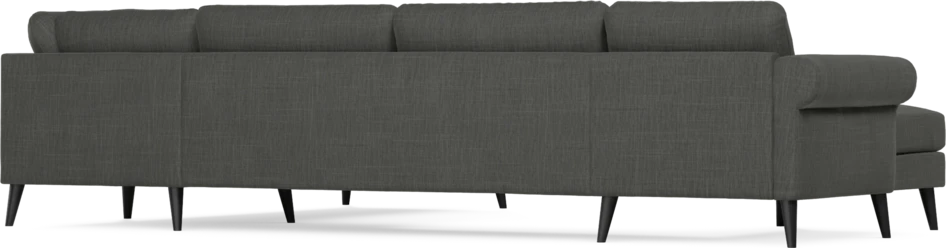 Bridge - Hörnsoffa, 3+2-sits med schäslong vänster - Grå