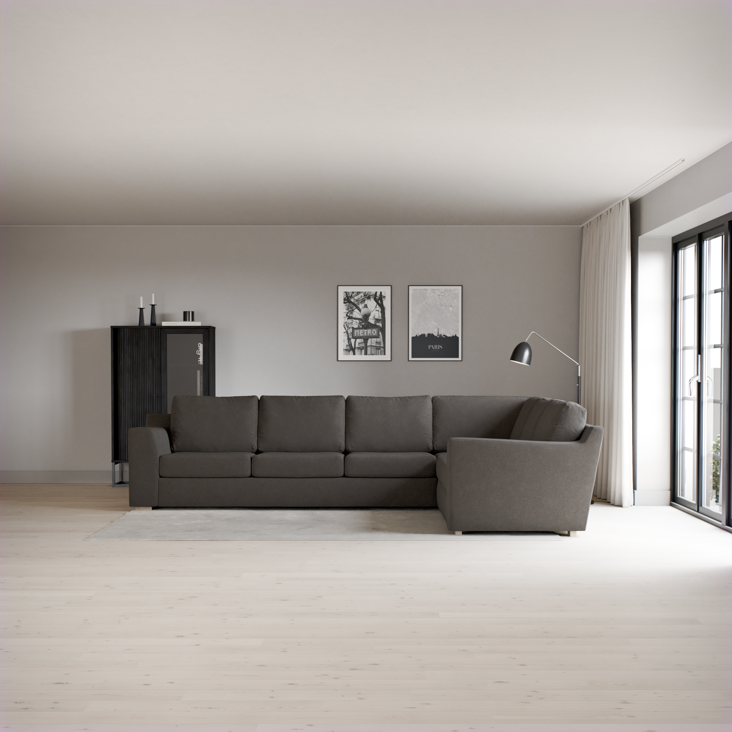 Friday - Hörnsoffa, 3+2-sits - inspiration