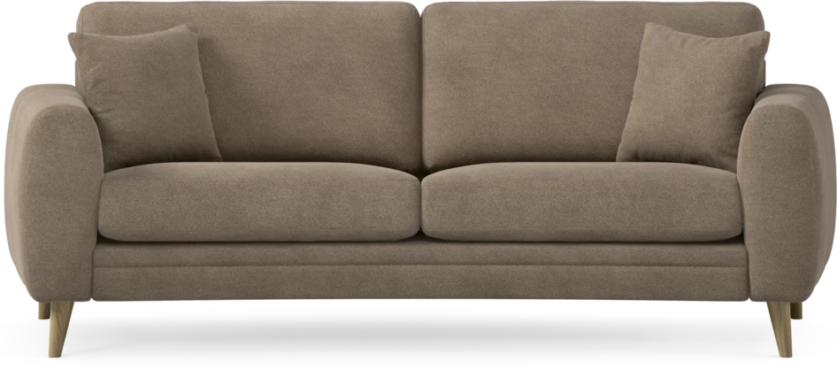 Eden - 2,5-sits soffa svängd - Brun