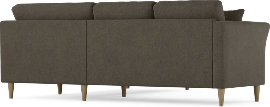 Eden - Hörnsoffa, 2+2-sits - Brun
