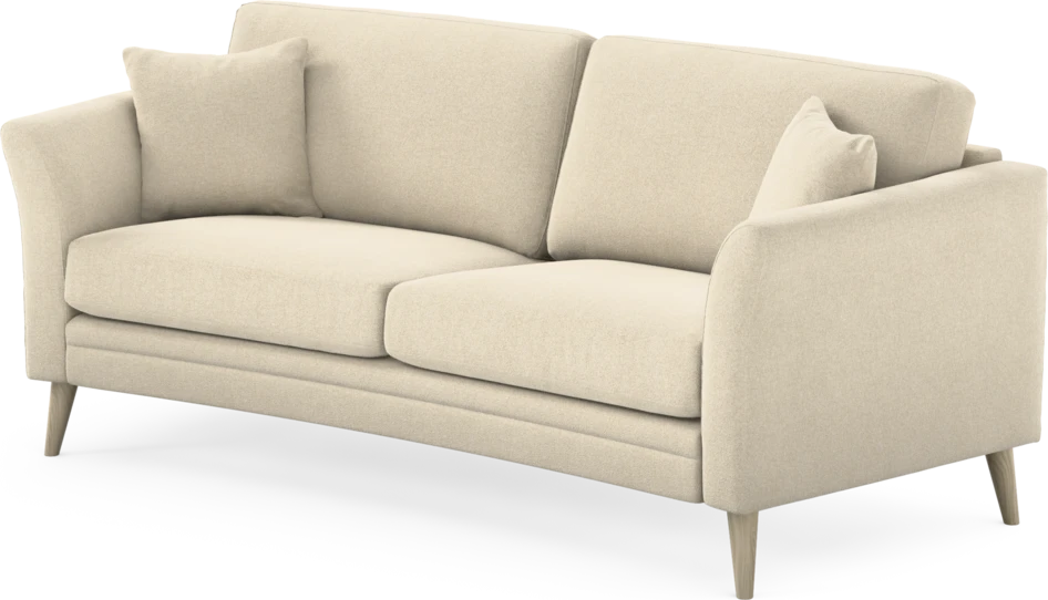 Eden - 2,5-sits soffa svängd - Beige