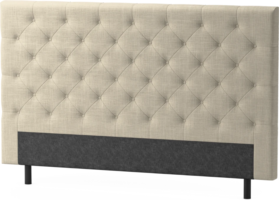 Delux Pikerad - Sänggavel, 90-210 cm - Beige