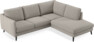 Madison - 2-sits soffa med divan höger - Beige