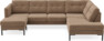 Rio - 3-sits soffa med schäslong vänster och divan höger - Beige
