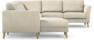 Bridge - Hörnsoffa, 3+2-sits med schäslong vänster - Beige