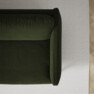 Madison Lux - 2-sits soffa med schäslong vänster - Grön