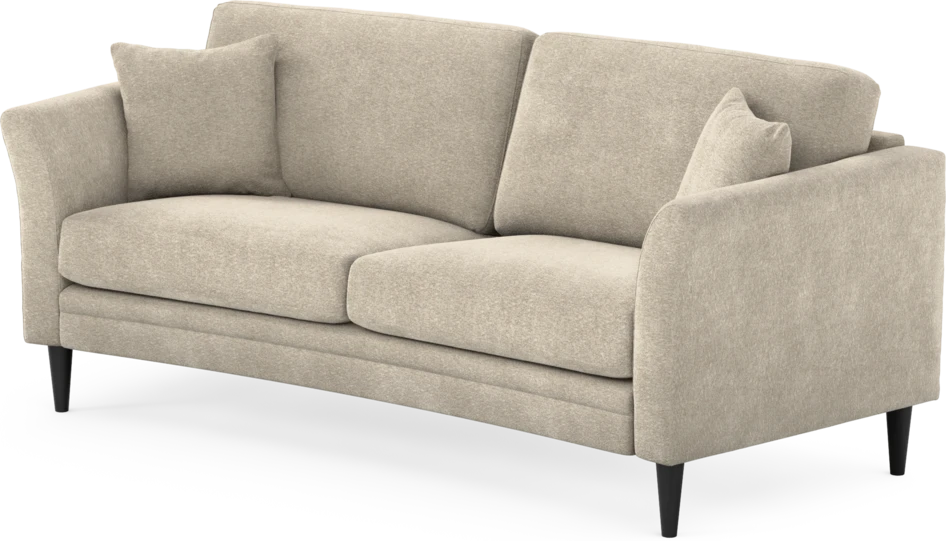 Eden - 2,5-sits soffa svängd - Beige