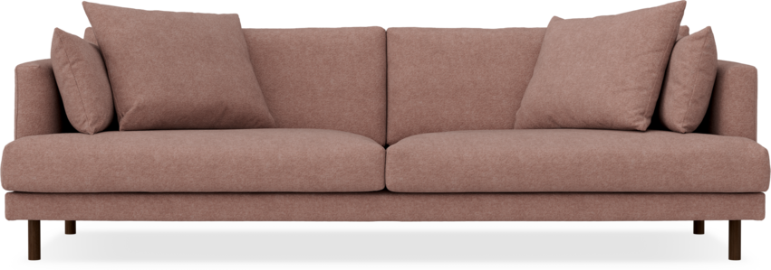 Harper - 4-sits soffa - Rosa