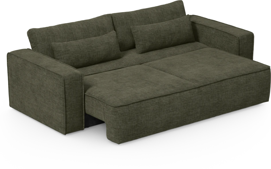 Ide - Bäddsoffa 3-sits - Grön