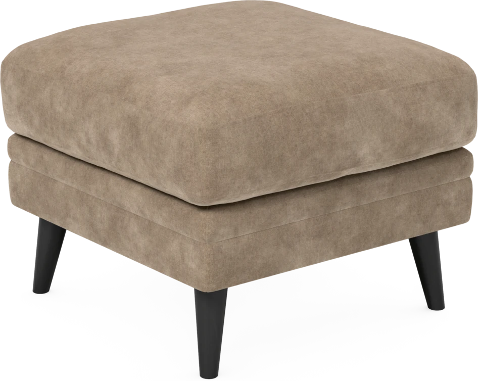 Eden - Fotpall - Beige
