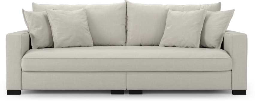 Rossi - 3-sits soffa, hel dyna - Vit
