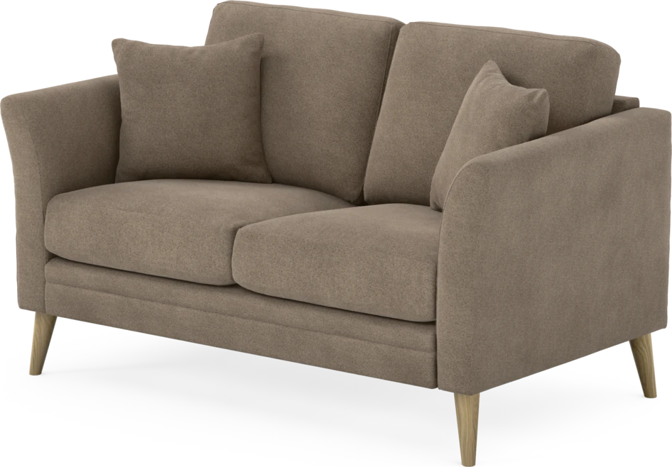 Eden - 2-sits soffa - Brun