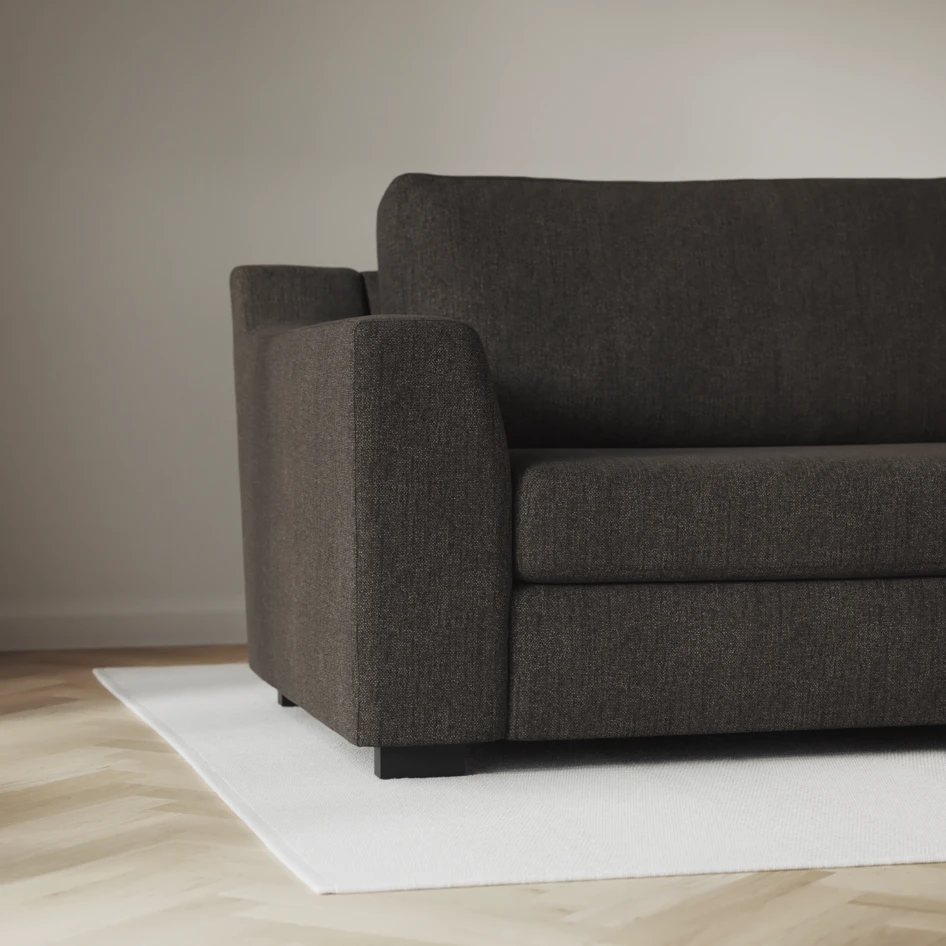 Friday - 3-sits soffa - Brun