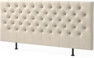 Cape pikerad - Sänggavel, 90-210 cm - Beige