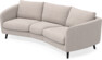 Madison - 3-sits soffa svängd, 70 cm - Beige