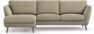 Madison Lux - 2-sits soffa med schäslong vänster - Beige