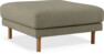 Willow - Fotpall, fast klädsel - Beige
