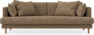 Harper - 3-sits soffa, hel dyna - Brun
