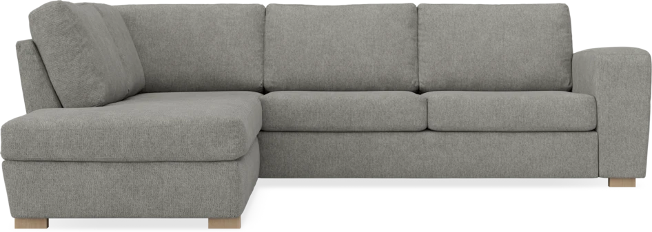 Friday - 2,5-sits soffa med divan vänster - Grå