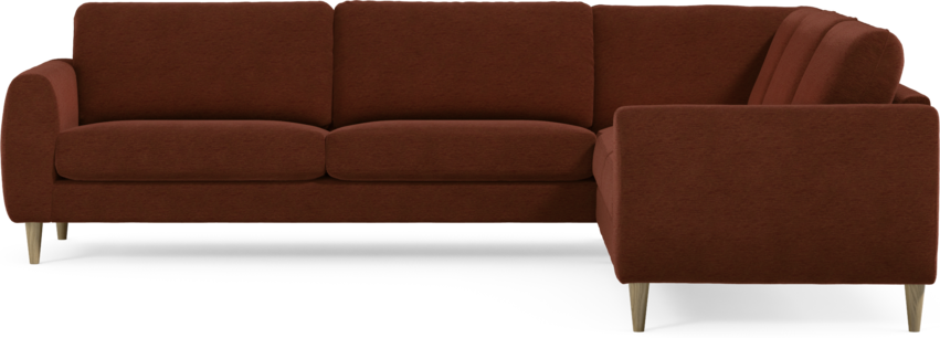 Bridge - Hörnsoffa, 3+2-sits - Orange