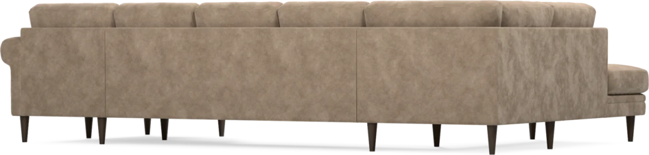 Eden - 3-sits soffa med divan vänster och schäslong höger - Beige