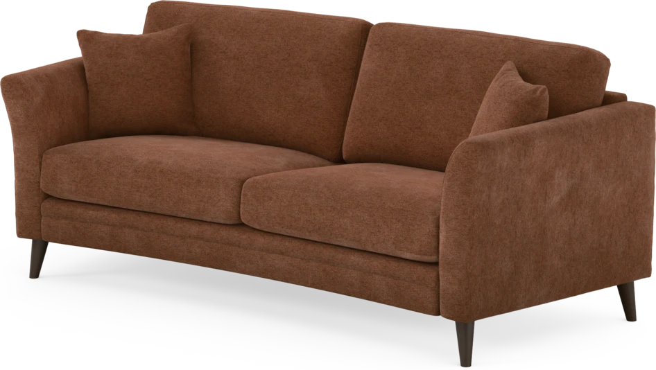 Eden - 2,5-sits soffa svängd - Orange