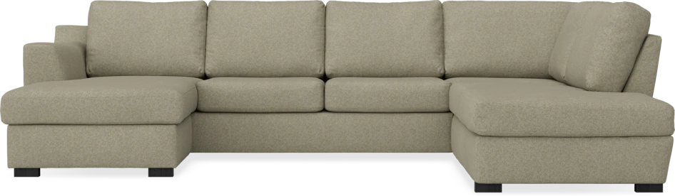 Friday - 3-sits soffa med schäslong vänster och divan höger - Beige