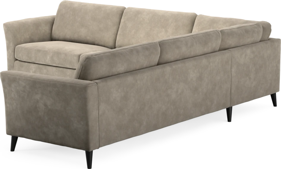 Bridge - Hörnsoffa, 3+3-sits - Beige