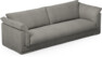 Cherrie - 4-sits soffa, hel dyna och kappa - Grå