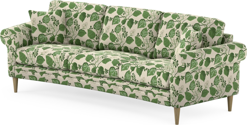 Eden - 3-sits soffa svängd - Flerfärgad