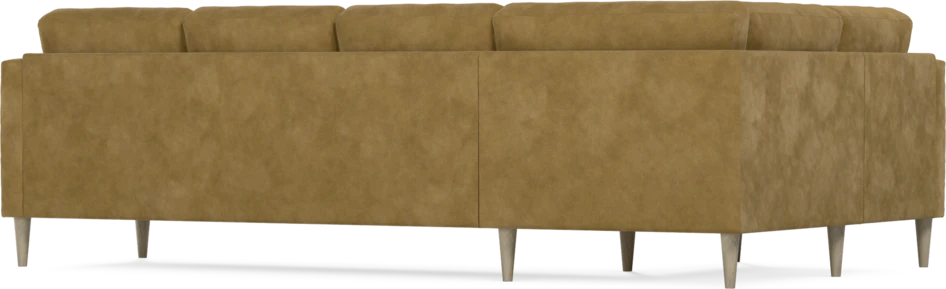 Eden - Hörnsoffa, 1+3-sits - Gul