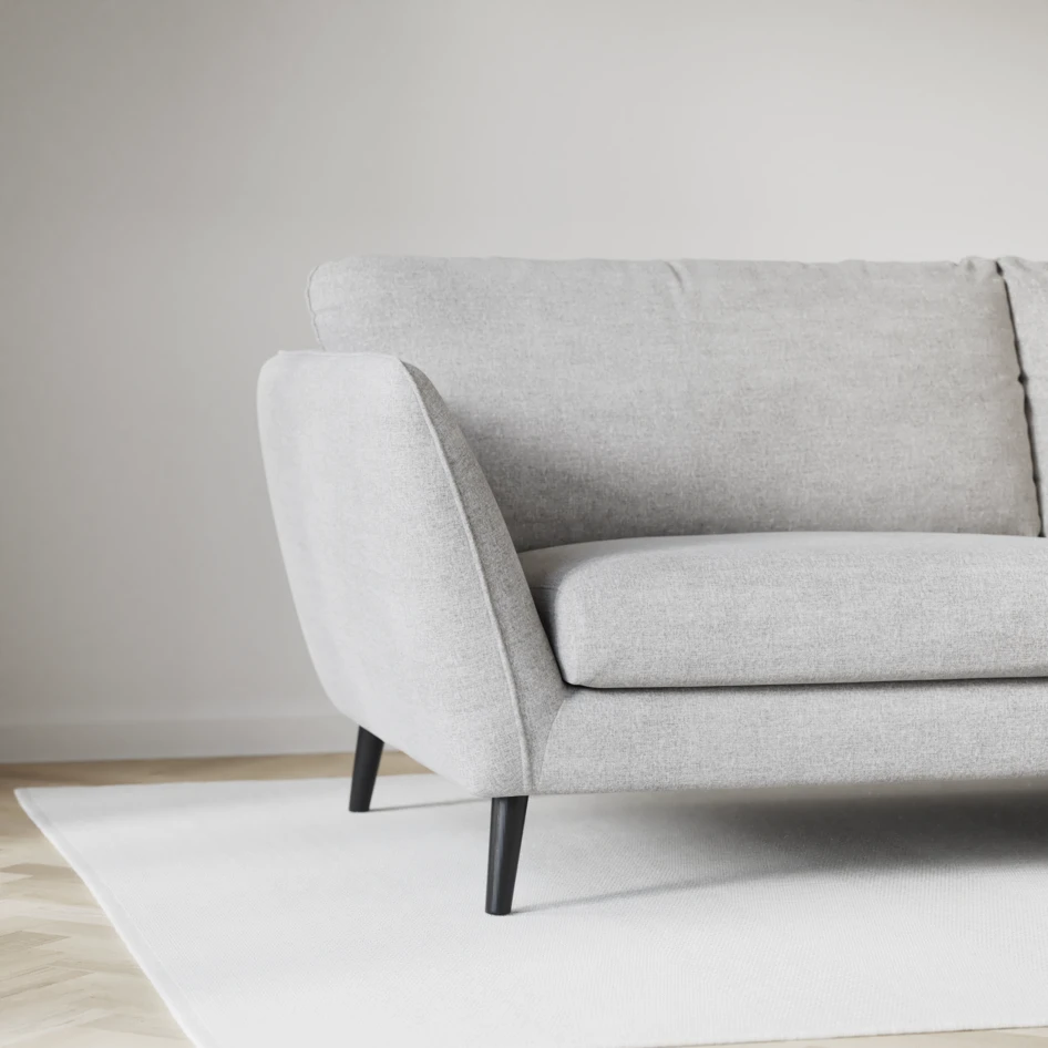 Madison - 3-sits soffa med schäslong höger - Grå