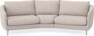Madison - 3-sits soffa svängd, 90 cm - Beige