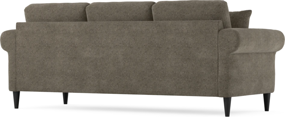 Eden - 3-sits soffa - Brun