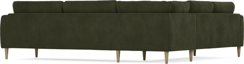 Bridge - Hörnsoffa, 2+3-sits - Grön