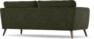 Bridge  - 3-sits soffa - Grön