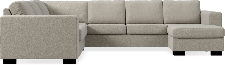 Nevada - Hörnsoffa, 2+3-sits med schäslong höger - Beige