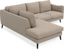 Madison - 2-sits soffa med divan vänster - Beige