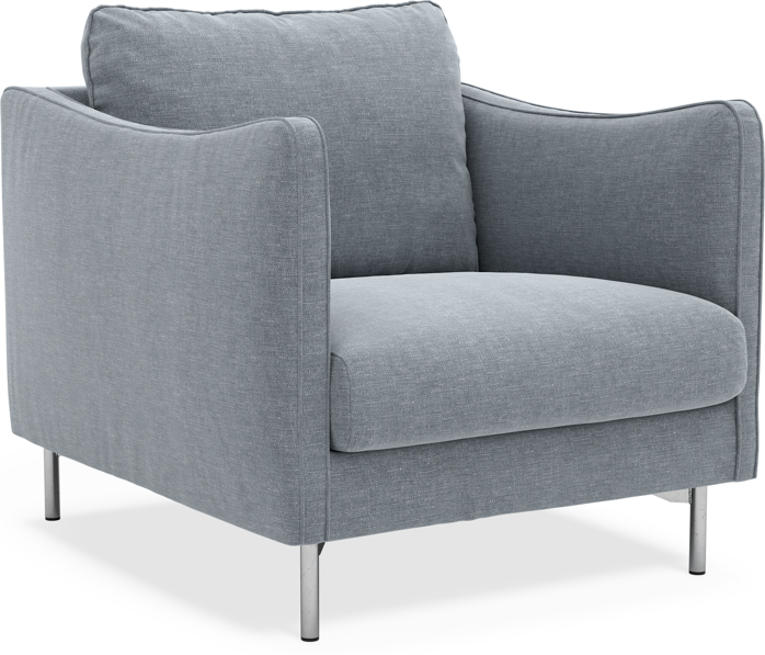 Madison Lux - Fåtölj, 70 cm - Blå