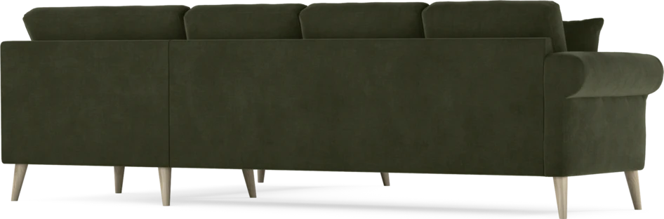 Eden - Hörnsoffa, 3+2-sits - Grön