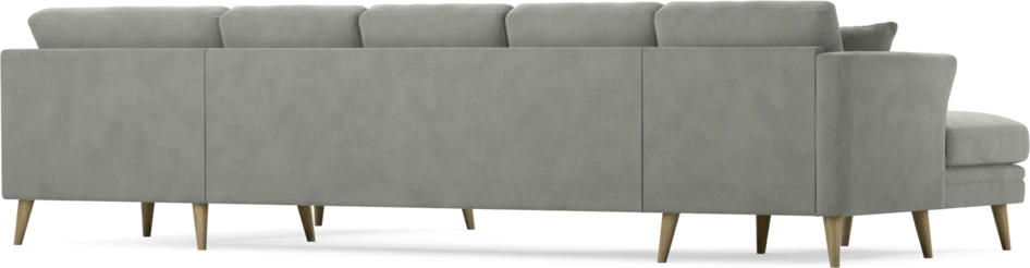 Eden - 3-sits soffa med schäslong vänster och divan höger - Grå